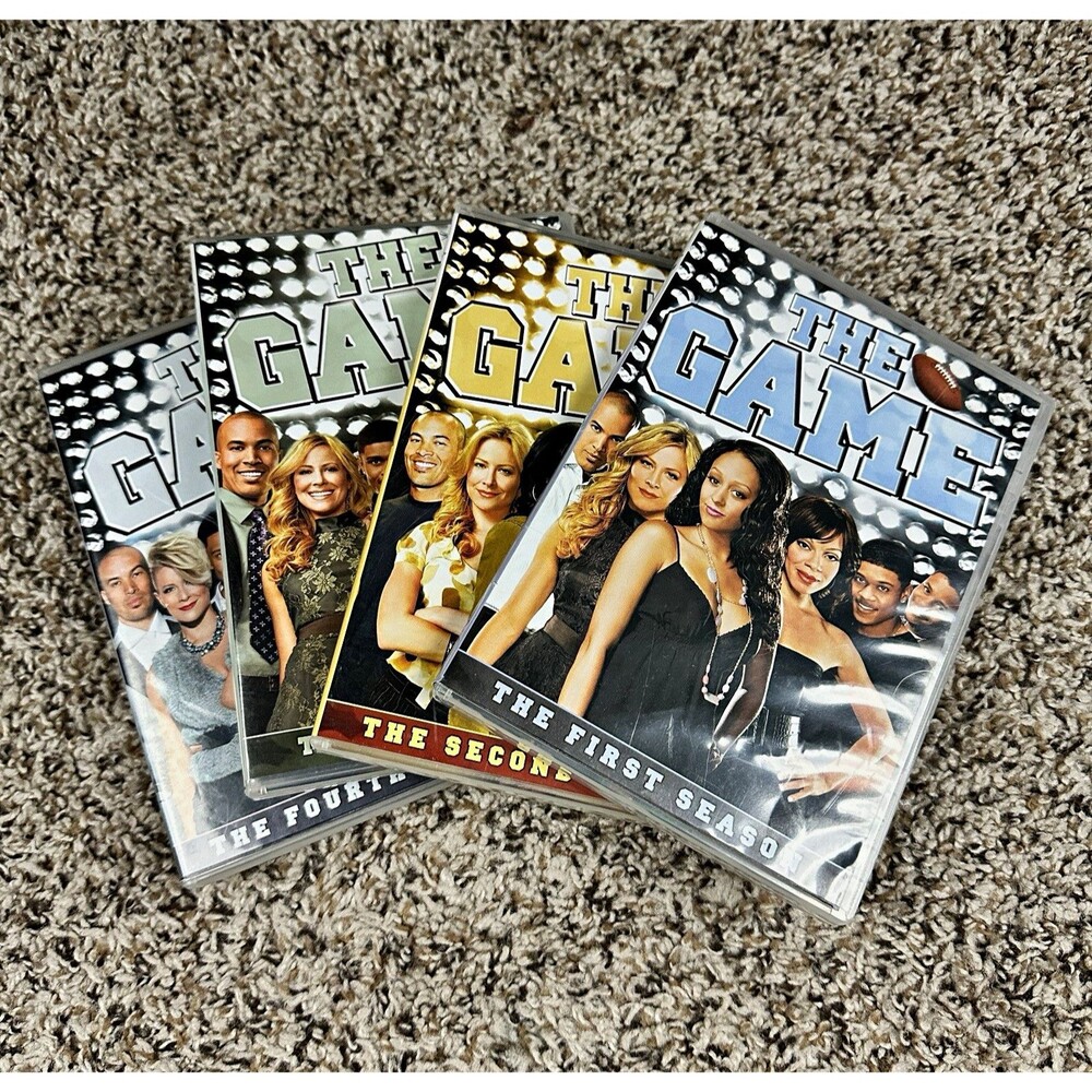 The Game TV Series DVD Lot Seasons 1-4 Complete Set Tall DVD Case